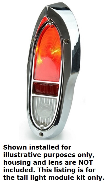 Dakota Digital 1955 58 Chevy Cameo LED Replacement Tail Lights System LAT -NR230