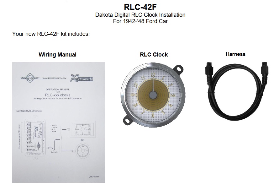 RLC-42F Included Items