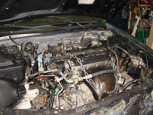 1994 Honda accord h22 motor swap #4
