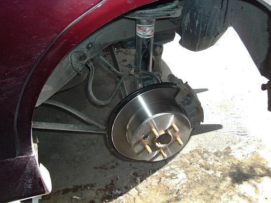 toyota corolla rear disc brake conversion #3