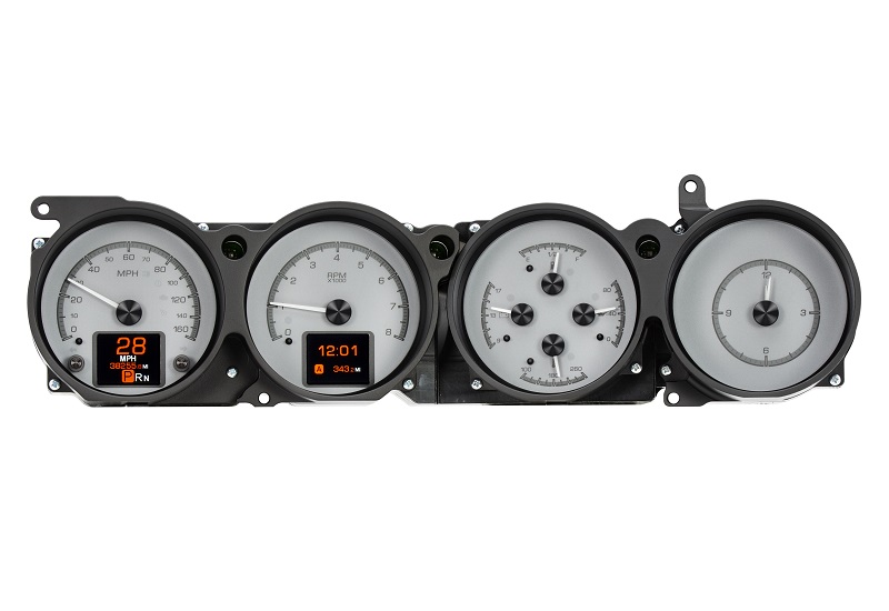 HDX-70D-CLG-S with SILVER ALLOY style dash, Fire and Ice Daytime View