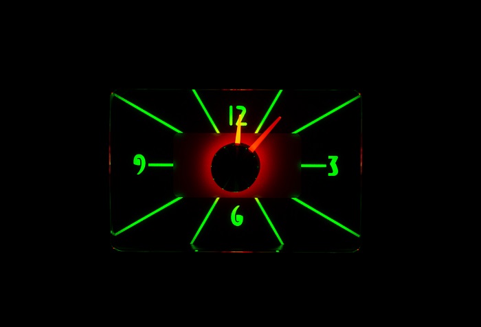 RLC-55C Clock Gauge Emerald Night View