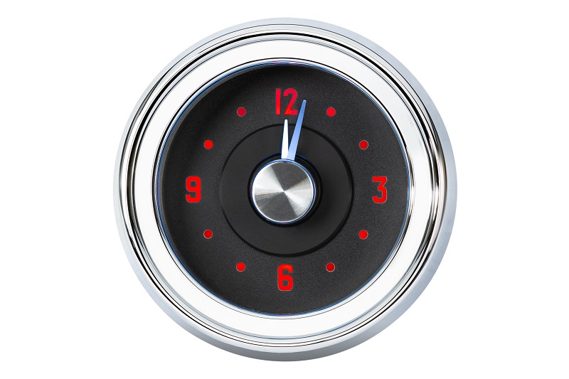 RLC-51C Clock Gauge Fire and Ice Theme