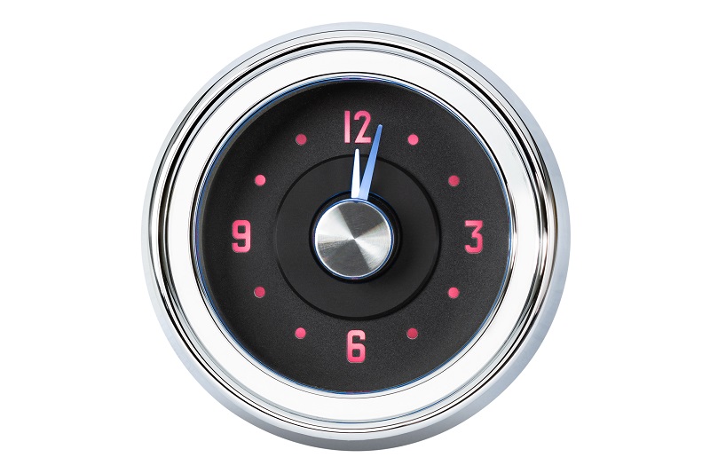 RLC-51C Clock Gauge Wild Rose Theme