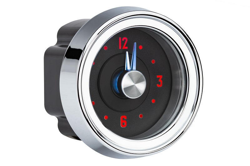 RLC-51C Clock Gauge Side View Fire and Ice Theme