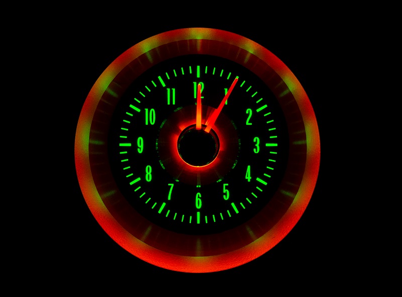 RLC-63C-VET Clock Gauge Emerald Night View