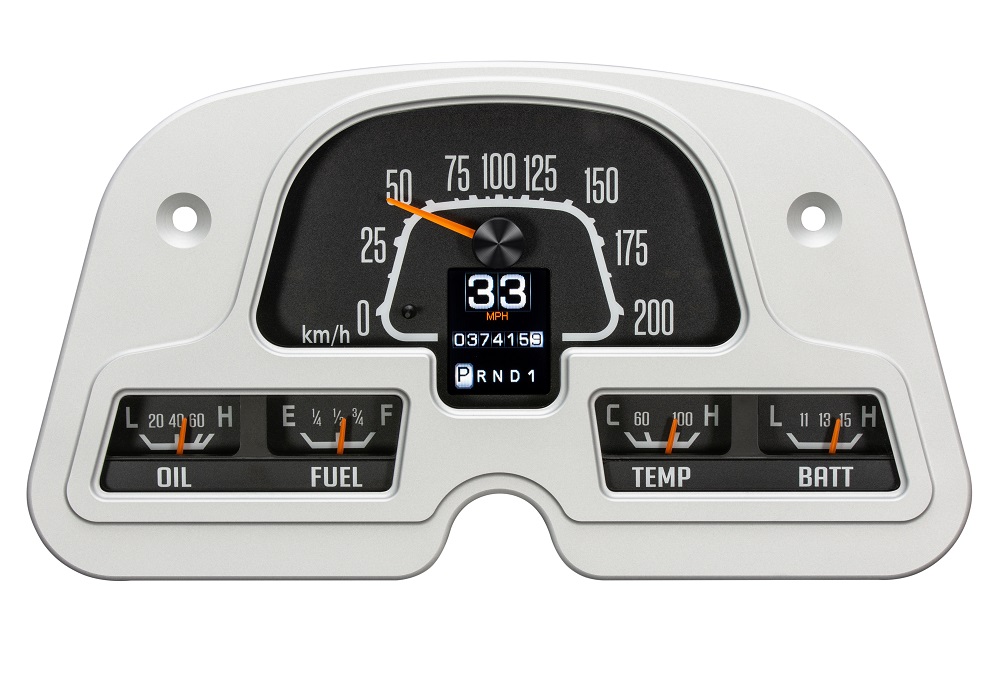 Dakota Digital 1962-84 Toyota FJ Retrotech Customizable Analog Gauge System  RTX-62T-FJ-X