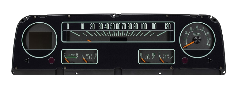 Dakota Digital 64 66 Chevy Pickup Retrotech Series Gauge System Rtx 64c Pu X