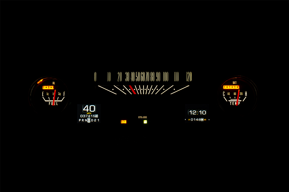 RTX-65F-PU-X Incandescent Night View