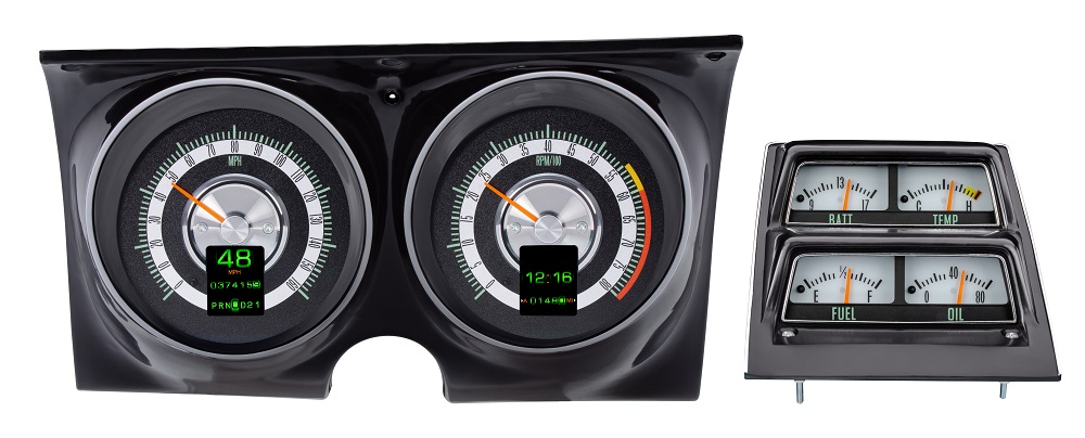 RTX-68C-CAC-X Emerald Day Speedometer Gauge