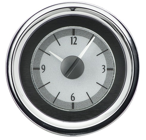 VLC-55C-S Silver Alloy Clock Gauge