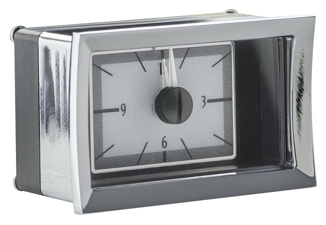 VLC-57C-S Silver Alloy Clock Gauge